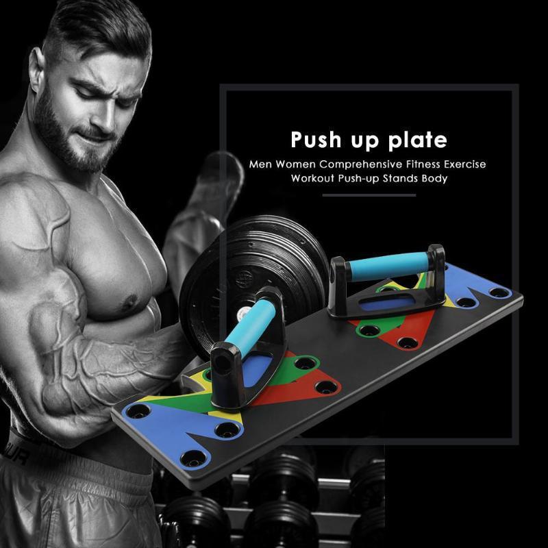 9-in-1 Color-Coded Push-Up Board