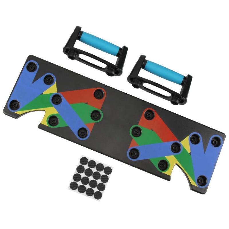9-in-1 Color-Coded Push-Up Board
