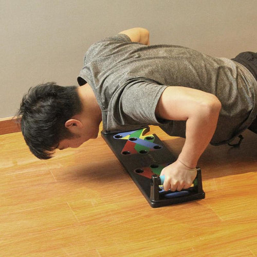 9-in-1 Color-Coded Push-Up Board