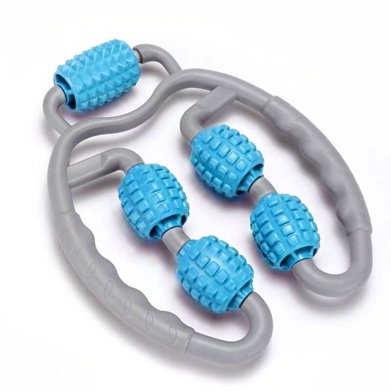 U-Shape Trigger Point Massage Roller for Full Body, Arms, Legs, Neck