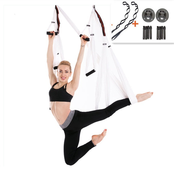 Anti-Gravity Yoga Hammock for Aerial Dance, Rock Climbing, & Swinging - FITSPIRED