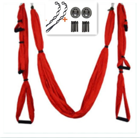 Anti-Gravity Yoga Hammock for Aerial Dance, Rock Climbing, & Swinging - FITSPIRED