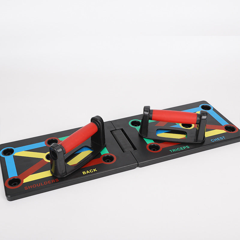 9-in-1 Color-Coded Push-Up Board