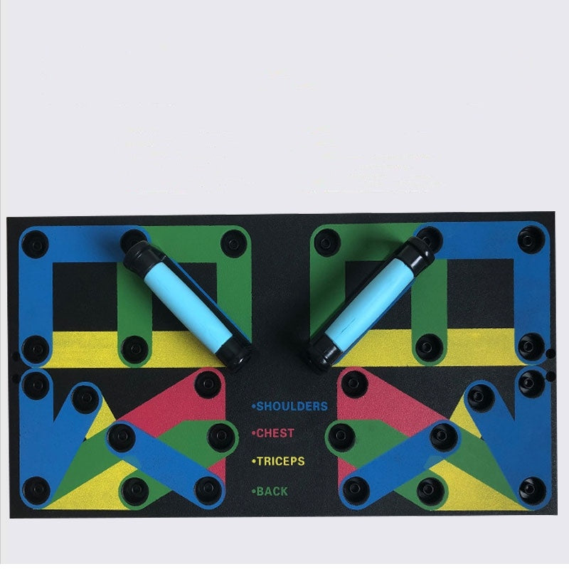 9-in-1 Color-Coded Push-Up Board