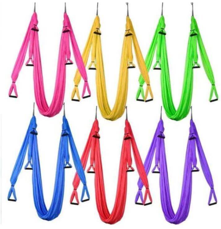 Anti-Gravity Yoga Hammock for Aerial Dance, Rock Climbing, & Swinging - FITSPIRED