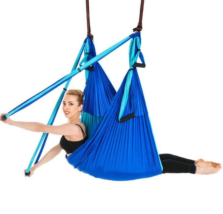 Anti-Gravity Yoga Hammock for Aerial Dance, Rock Climbing, & Swinging - FITSPIRED