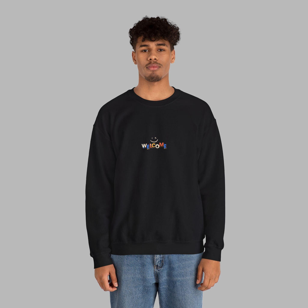 Welcome Unisex Heavy Blend™ Crewneck Sweatshirt - FITSPIRED